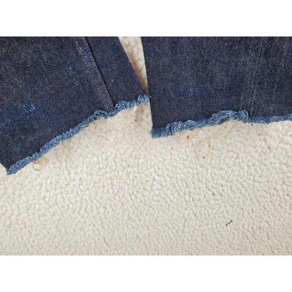 Naked Famous Blue Jean 30x29 Weird Guy ButtonFly Raw Japanese Selvedge Dk Indigo - Picture 10 of 13